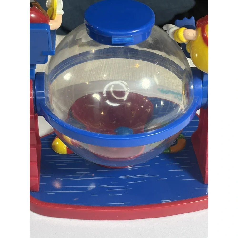 M&M's Vintage Beach Lifeguard Candy Dispenser with Red M&M & Yellow Peanut